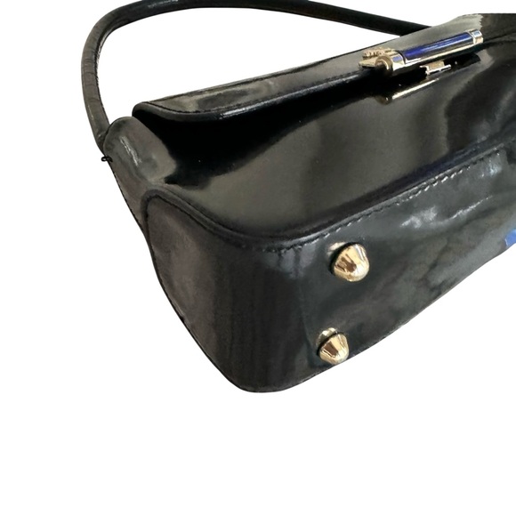 Pratesi Firenze Shoulder Bag Barchetta Black Patent